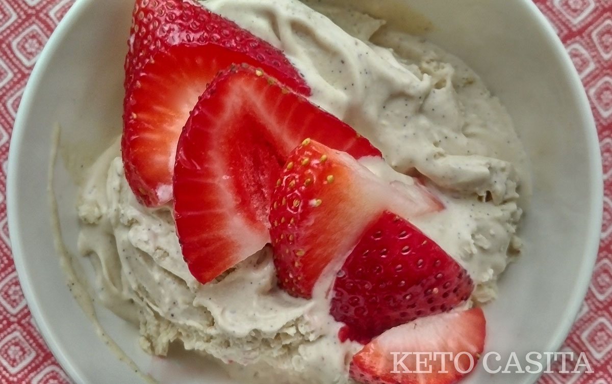 recipe keto mexican vanilla ice cream low carb high fat